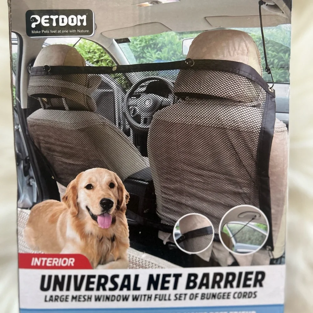 🆑3/$25 Large Auto Pet Net Interior Universal Mesh Pet Barrier Window Car SUV Van